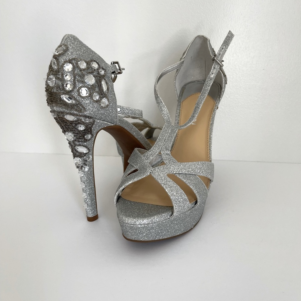 Gianni Bini rhinestone heels 9.5